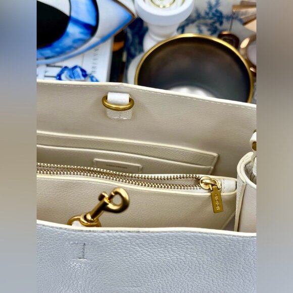 🆕 OROTON 🧿 NOWT Margot Hobo Shoulder Bag, Ivory - Picture 10 of 16